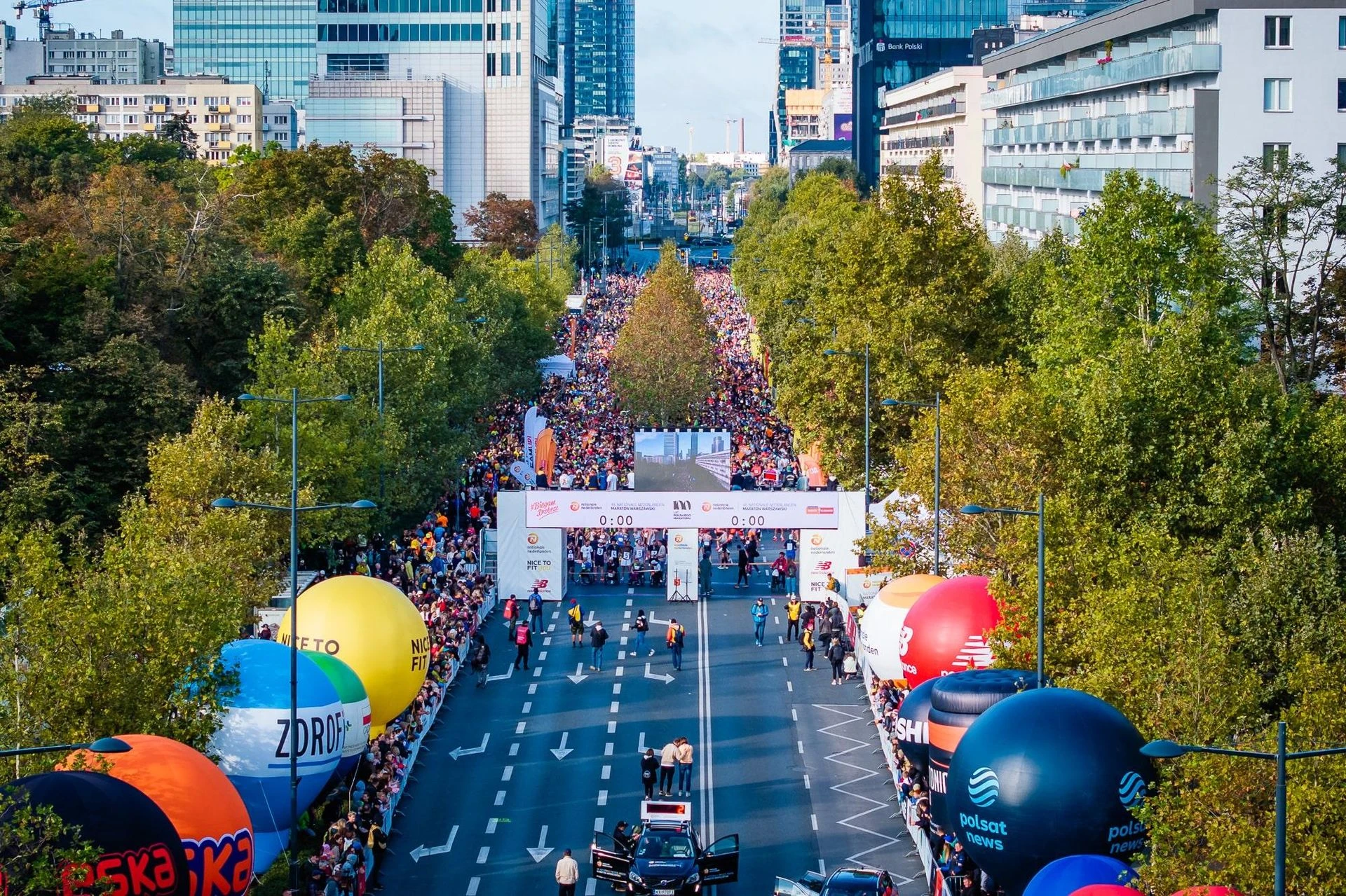 Utrudnienia i zmiany w ruchu Maraton Warszawski. W niedzielę po raz 47. wystartuje największy bieg w stolicy