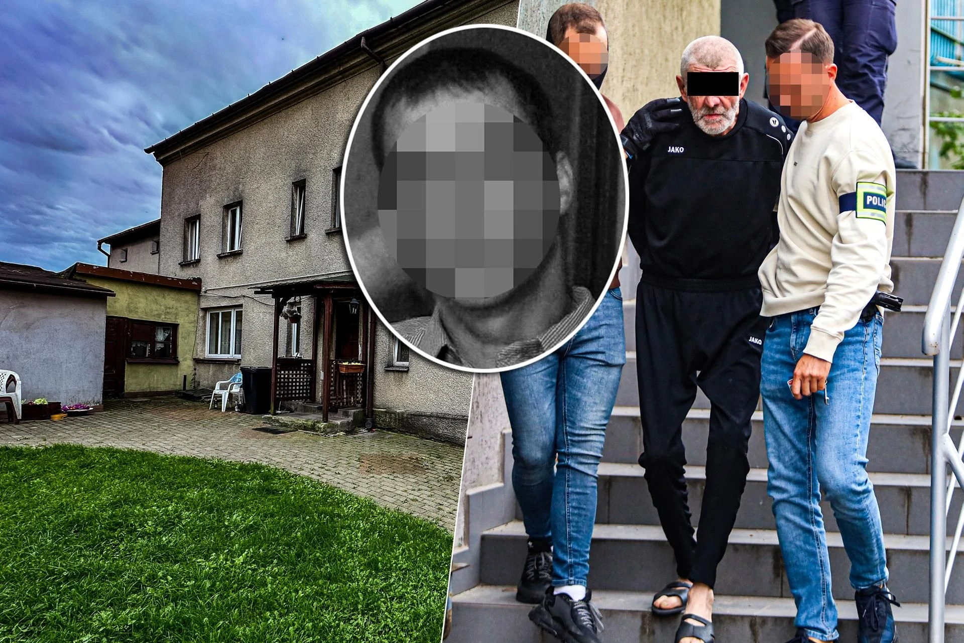 Horror w Lubawie Makabra po grillu. Zadźgał pasierba, ranił partnerkę