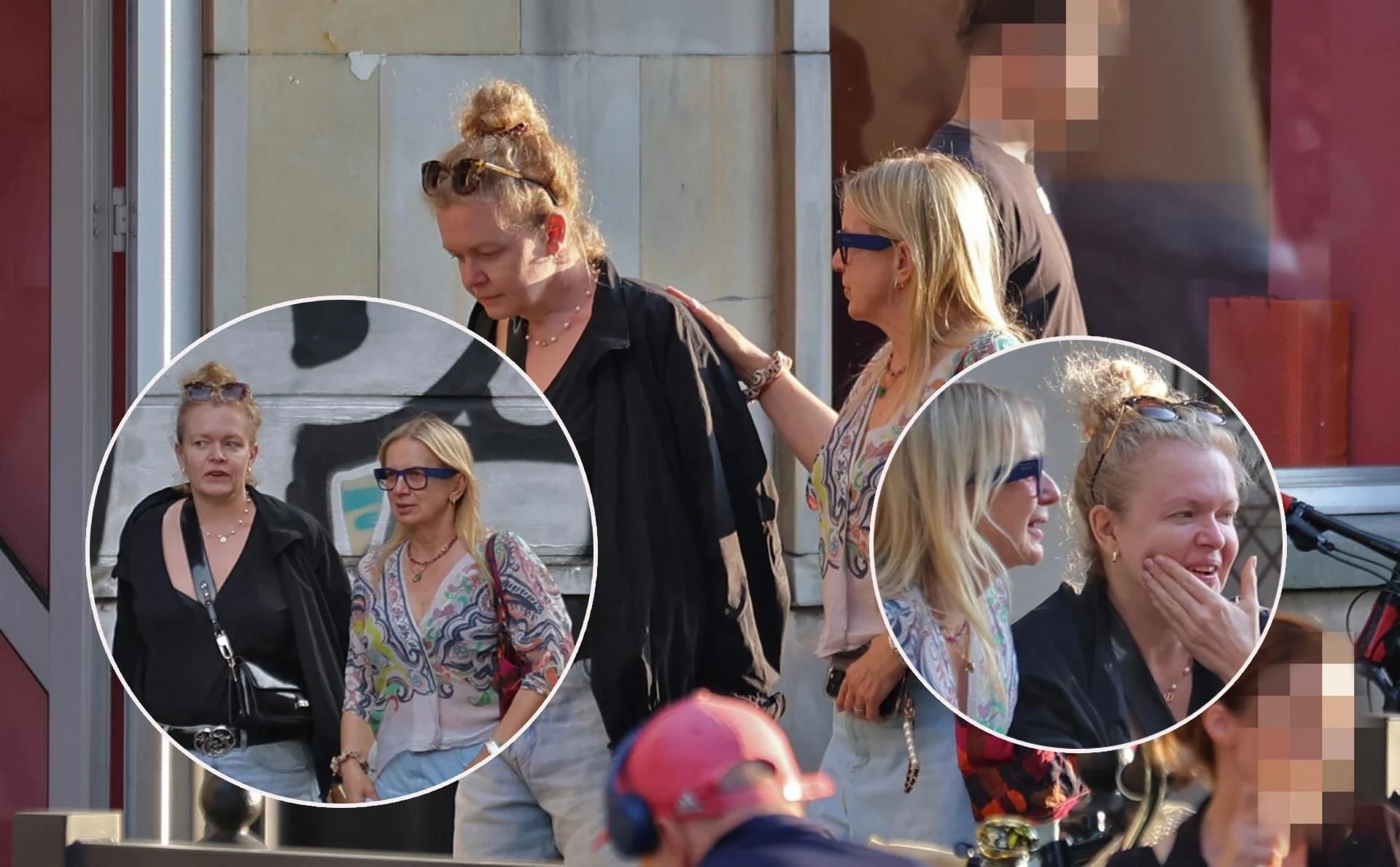 Przekąska, spacerek i plotki Widawska bez makijażu i Rogalska w świetnej formie. Przekąska, spacerek i plotki! Przyjaciółki zostały przyłapane przez paparazzich