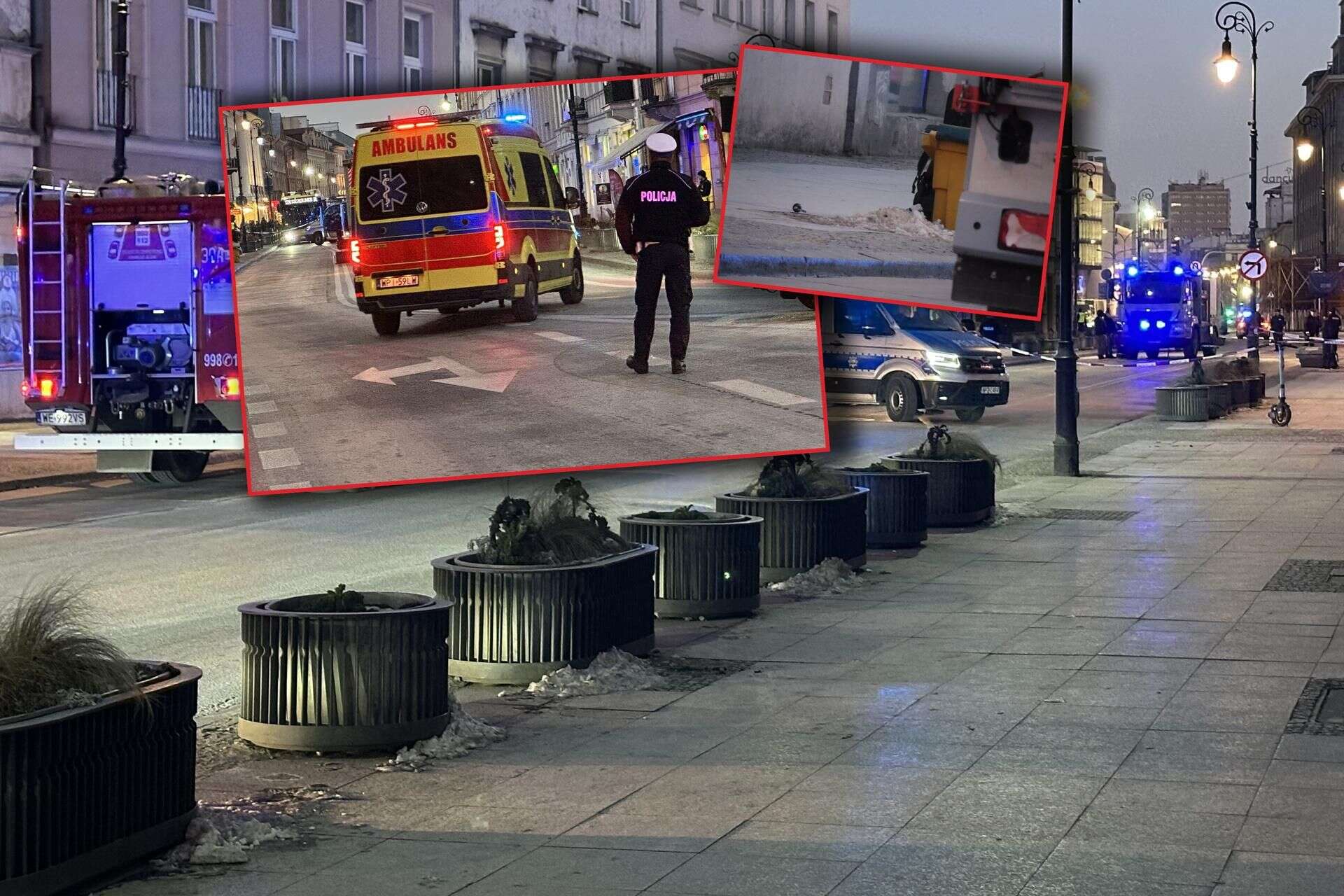 Policja zamknęła teren Groza w centrum Warszawy! Mężczyzna groził eksplozją