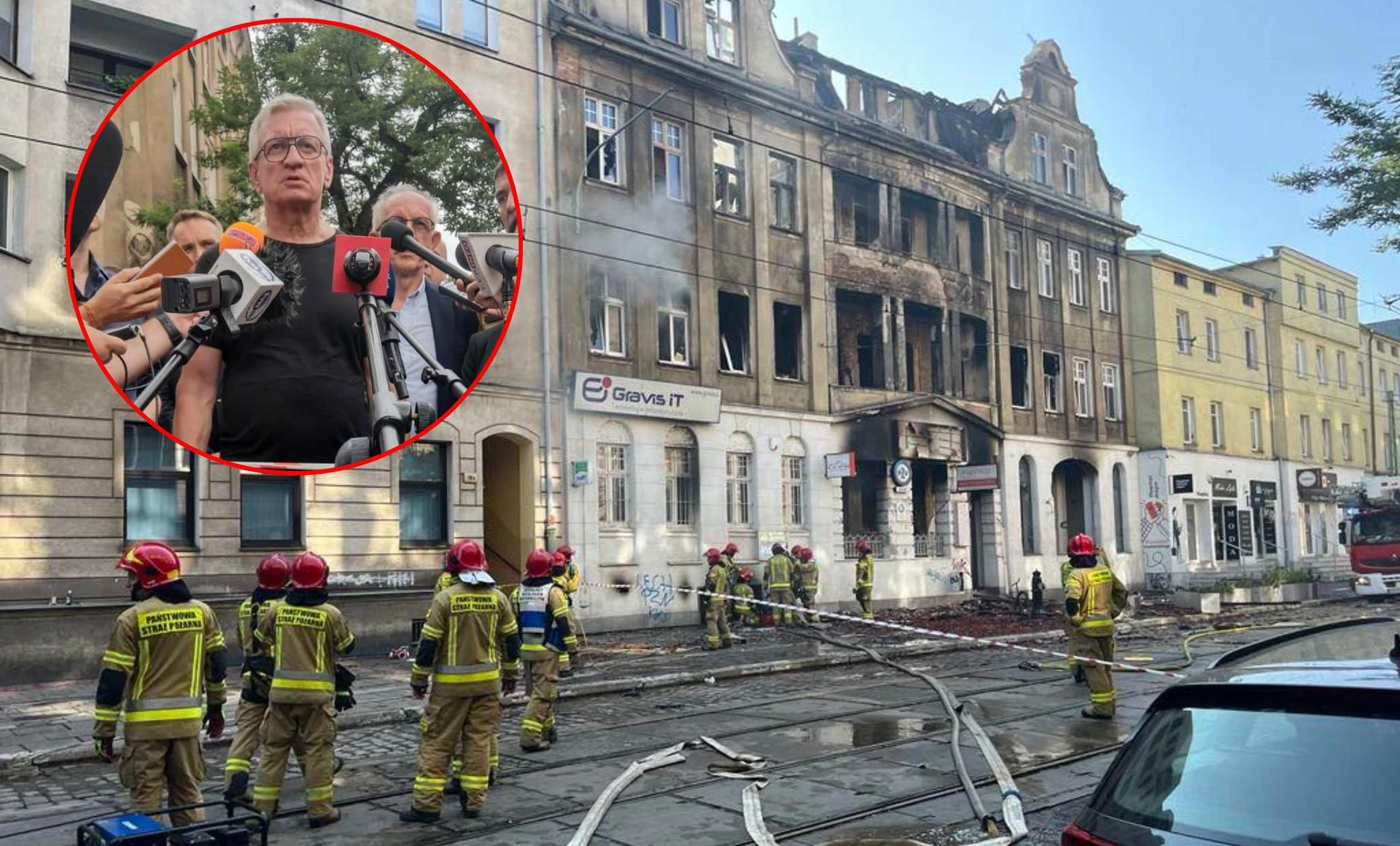 zginęło dwóch strażaków Co dalej z kamienicą? Prezydent mówi o jednym