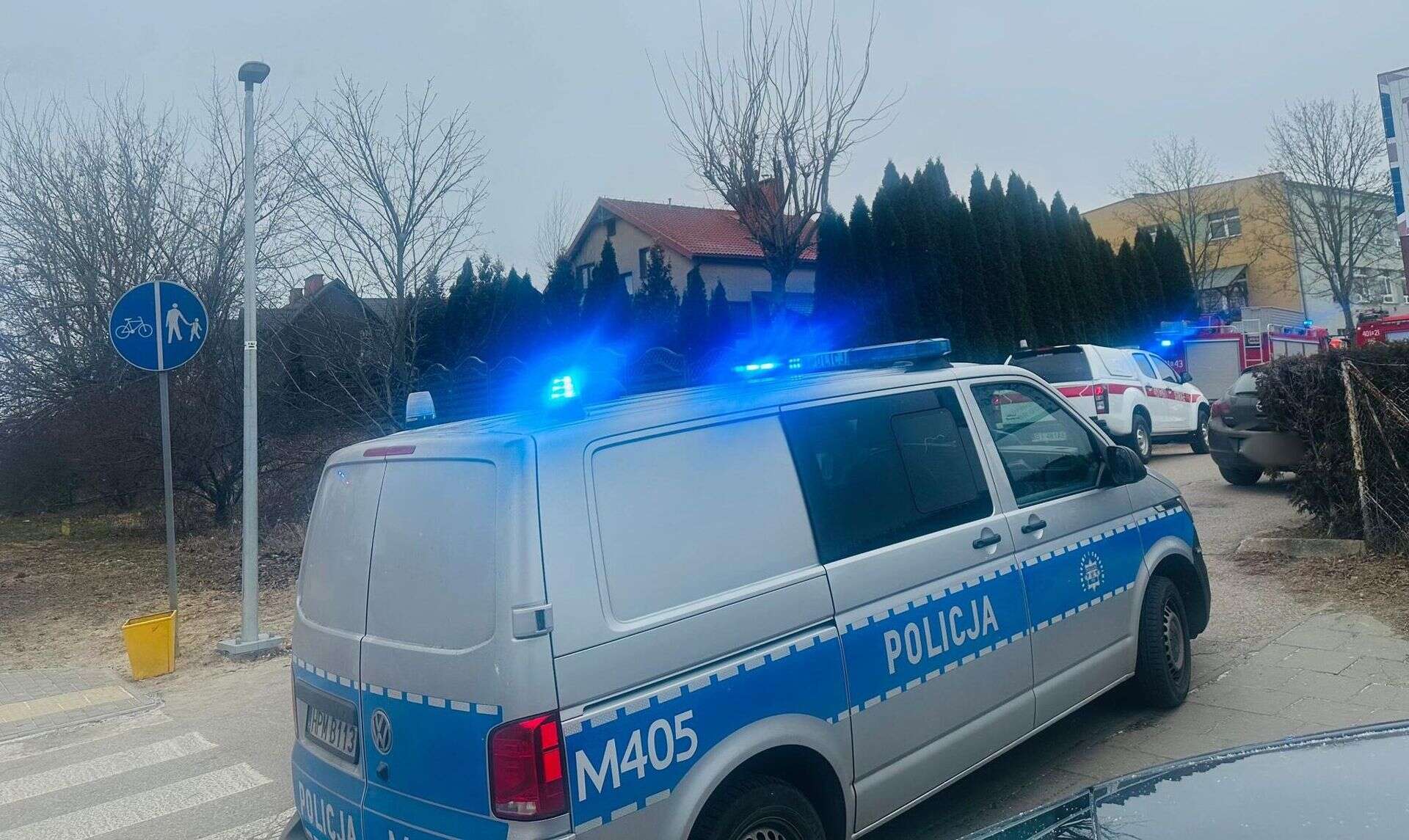 Wypadek pod szkołą Cztery uczennice w szpitalu! Dramatyczny wypadek pod szkołą