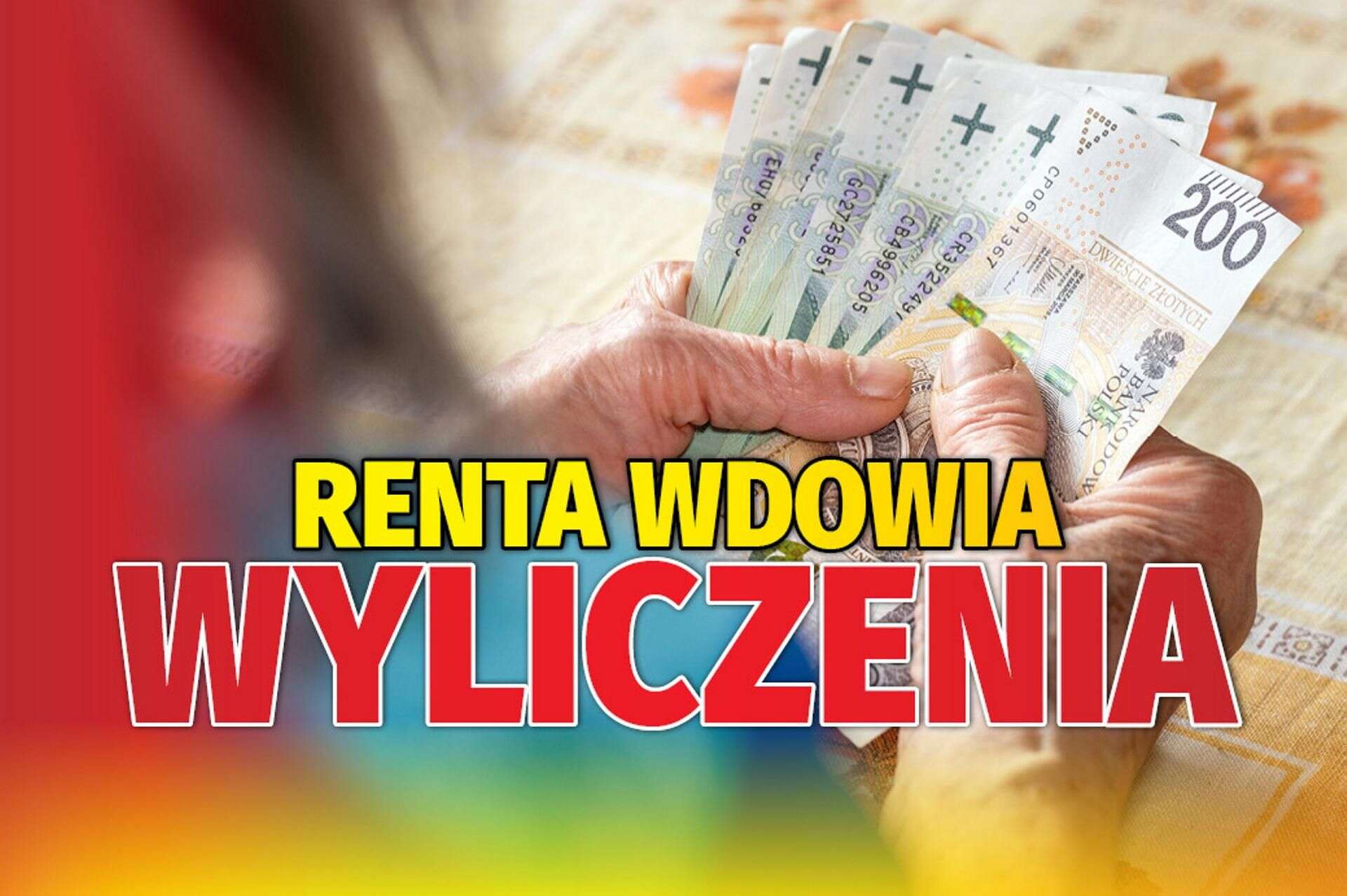 Finanse seniorów Renta wdowia 2025 [WYLICZENIA]