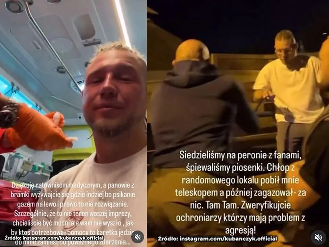 Mówi o cudzie Brutalne sceny w Chałupach. Wielki gwiazdor uderzony pałką i potraktowany gazem! O k…