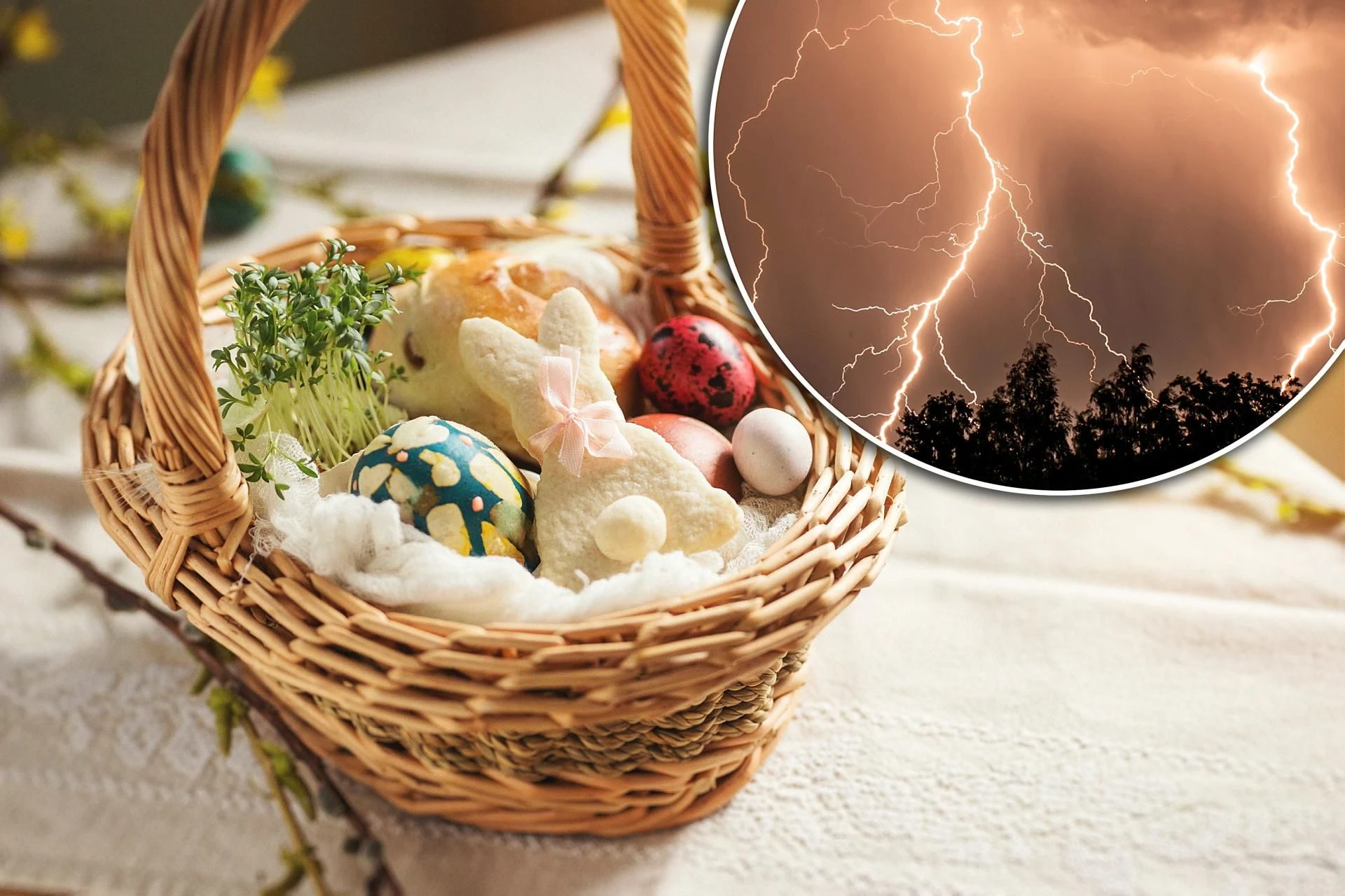 Prognoza na święta Wiemy, jaka będzie pogoda w Wielkanoc. Burze w prognozach