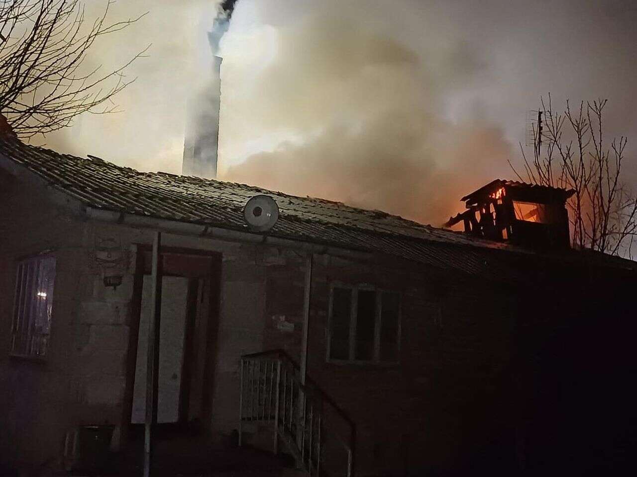 Tragiczny pożar Tragiczny pożar na Podlasiu. Dwie osoby nie żyją