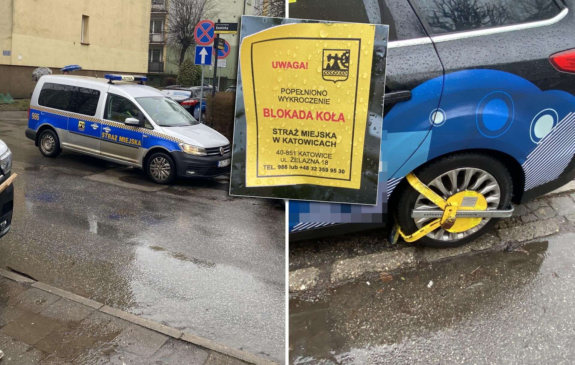 Kara za to wykroczenie jest bolesna... dla portfela Żniwa Straży Miejskiej w Katowicach. Parkujących czekała niemiła niespodzianka