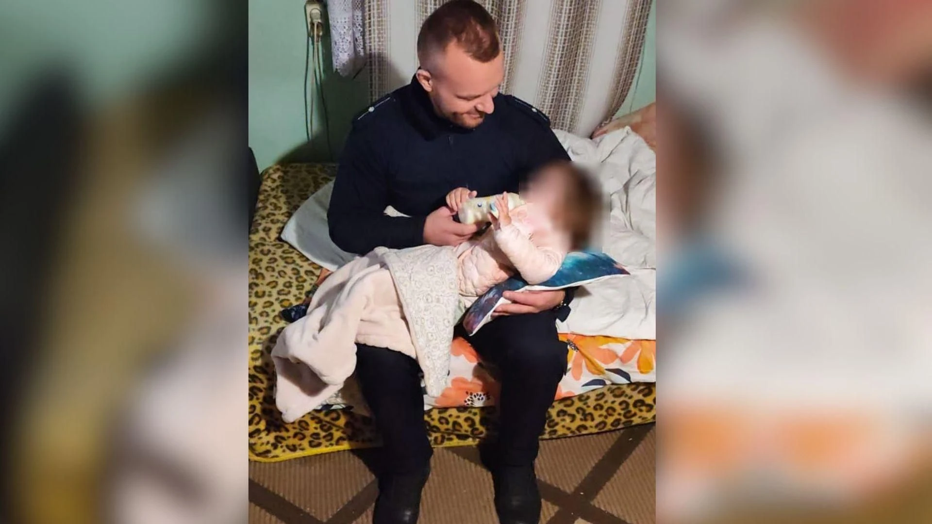 Dramat! Policjanci nakarmili 2-letnią dziewczynkę. Rodzice pijani