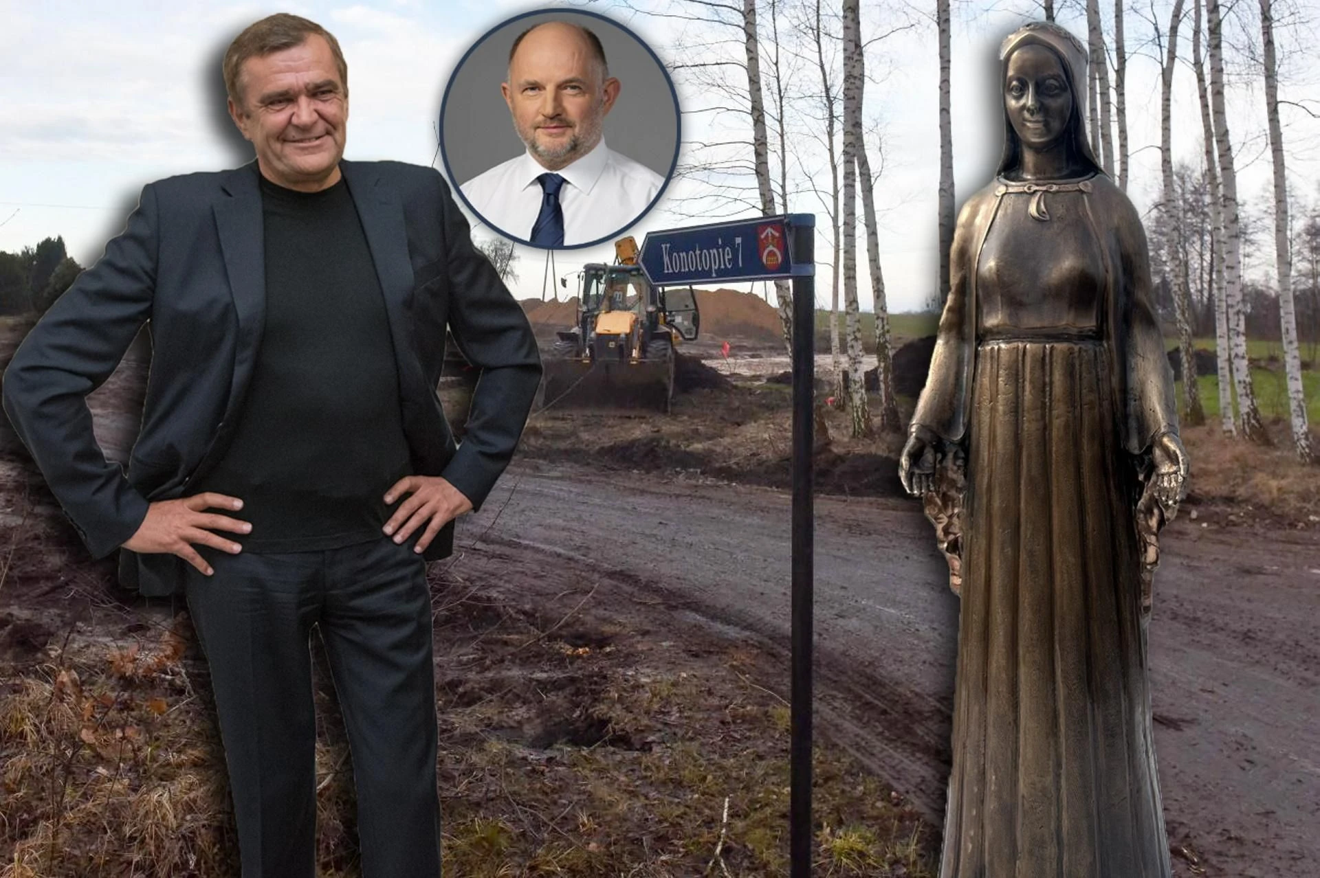 Będzie miał 55 metrów Miliarderzy i politycy na budowie największego pomnika Matki Boskiej! 