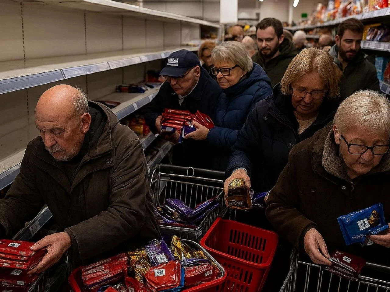 Co się dzieje? Niemcy rzucili się na czekoladę. Smakołyki w błyskawicznym tempie znikają ze sklepowych półek