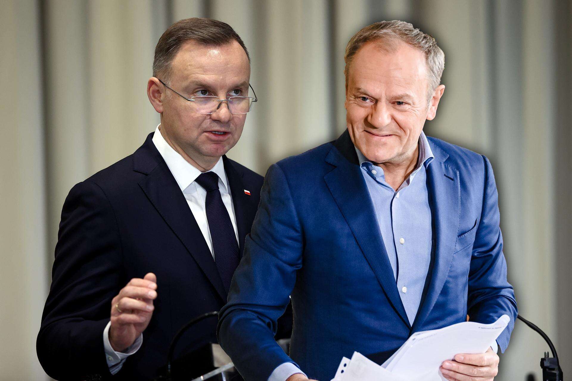 dzieje się! Tusk reaguje pobłażliwym wpisem na wywiad Dudy. 