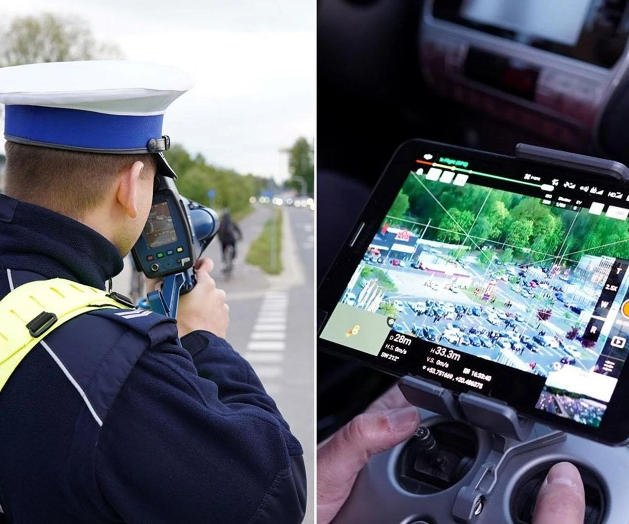 Policjanci kontra piraci drogowi Nocna akcja policji. Posypały się mandaty