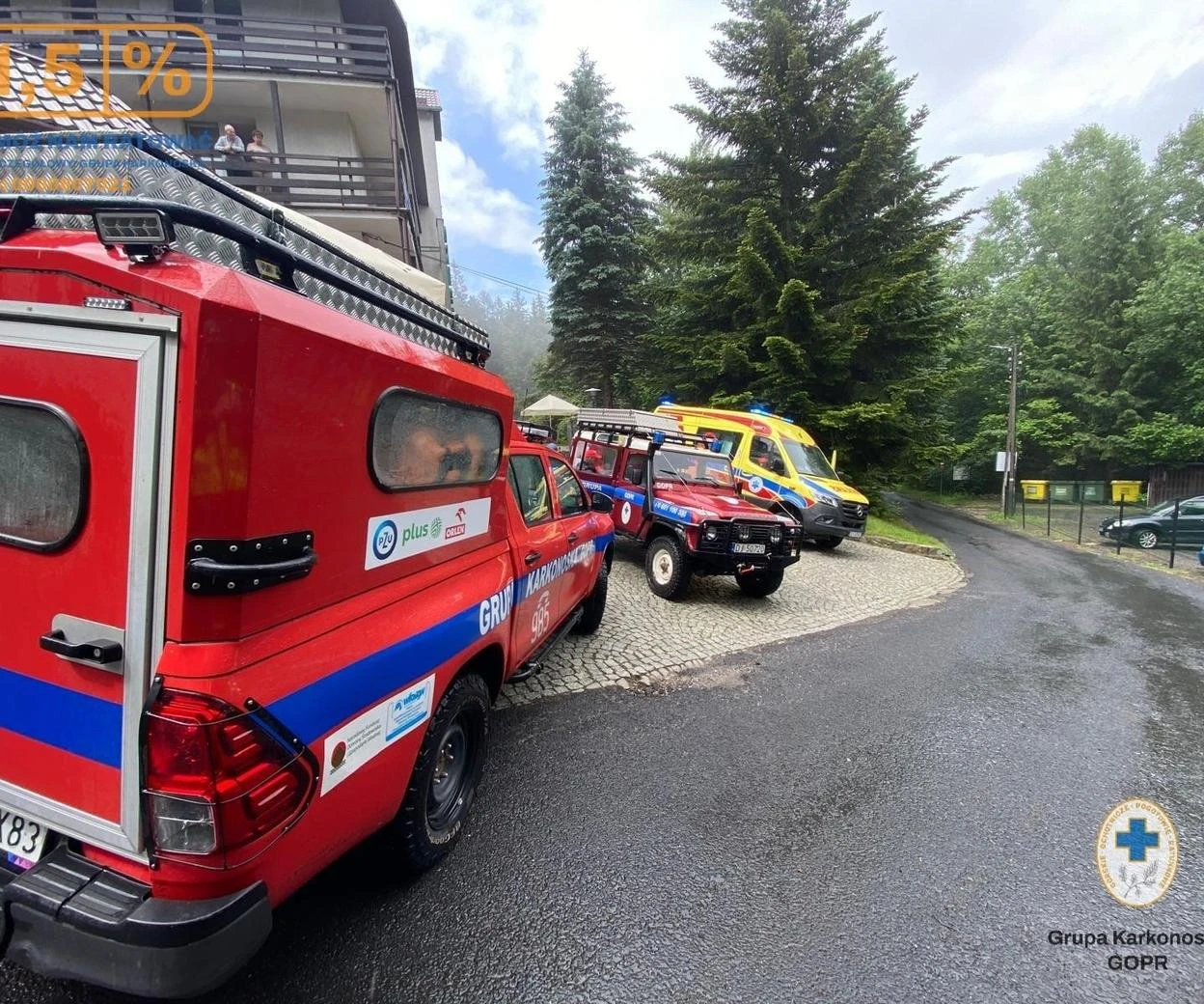 Kulisy dramatu w Górach Izerskich Dzieci i opiekunowie schowali się pod wiatą. Wtedy uderzył w nią piorun
