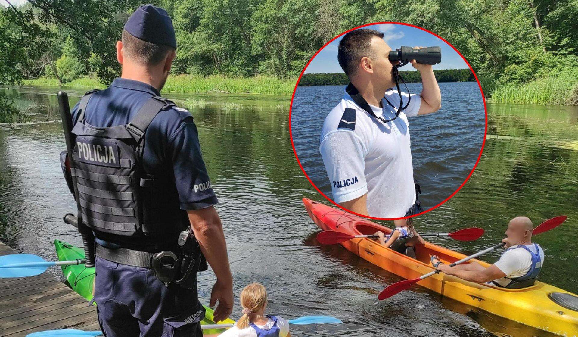 dramat! Tragedia na jeziorze pod Chełmżą! Trwają poszukiwania kajakarza