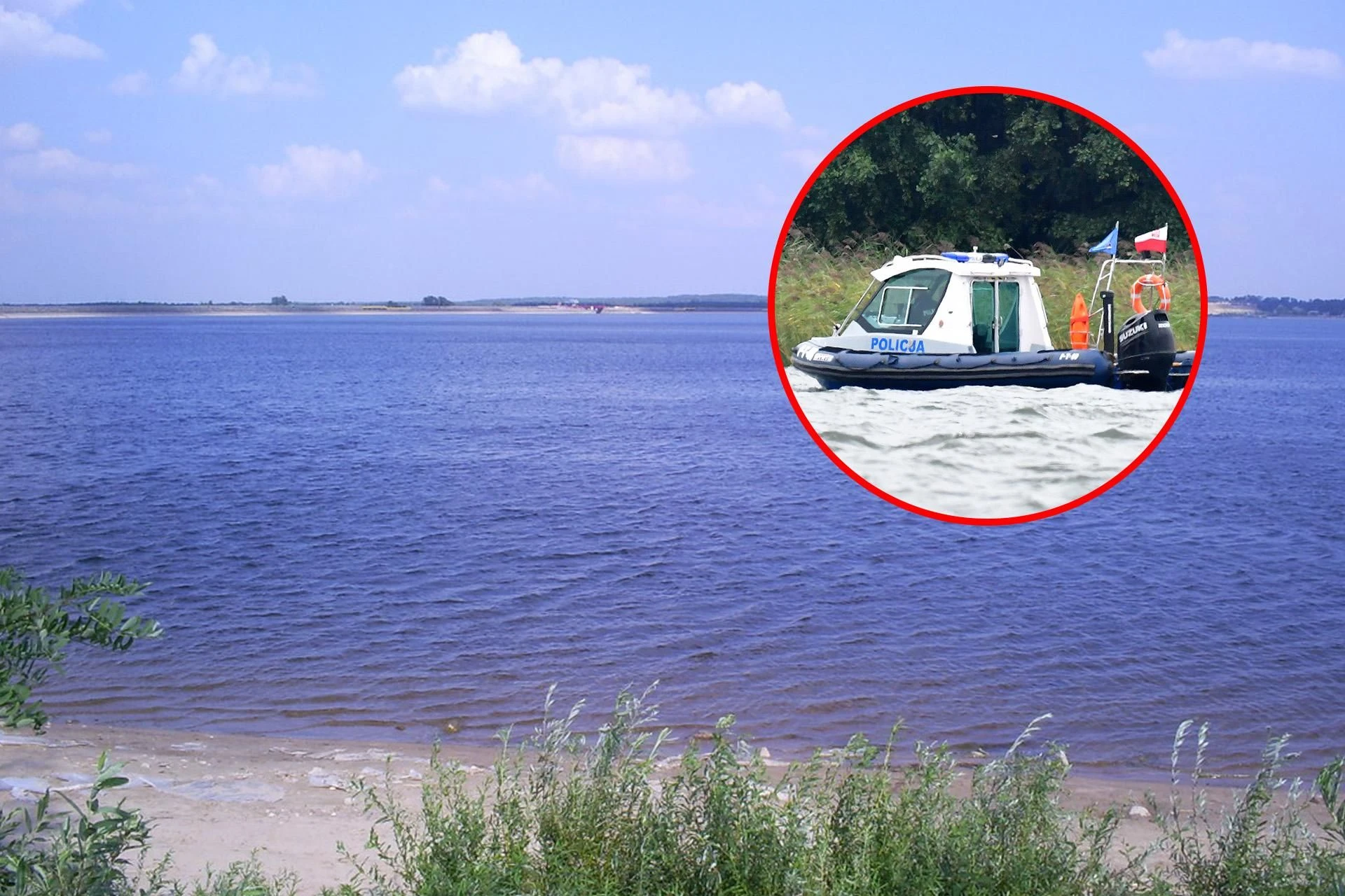 Kim jest denat? Tajemnicza śmierć w zbiorniku Jeziorsko. Udział osób trzecich nie został wykluczony!