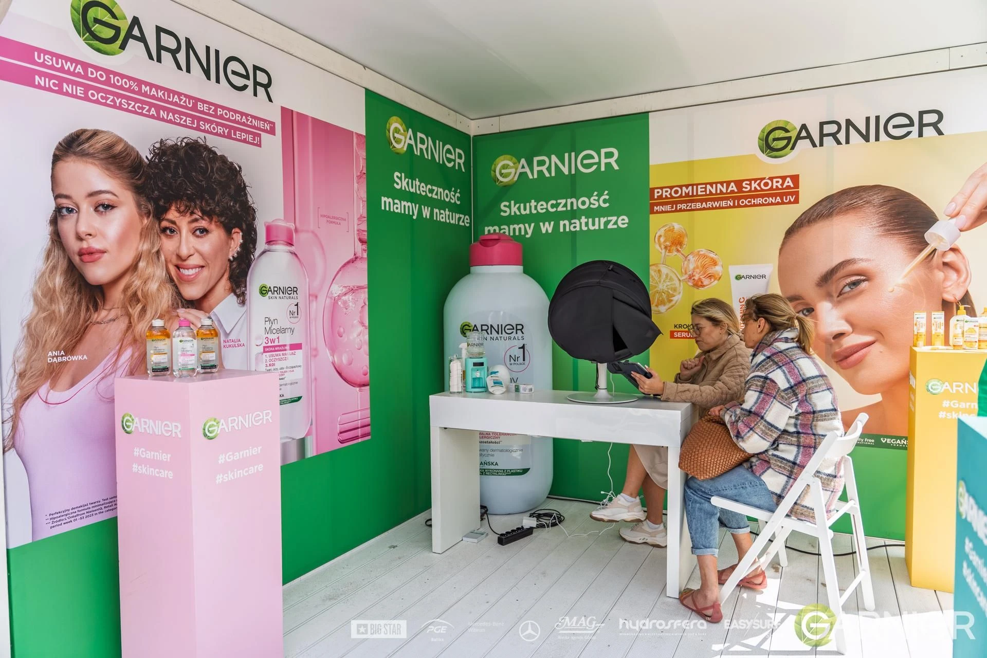 Strefa beauty Garnier x Hebe: Odwiedź strefę i skorzystaj z beauty atrakcji