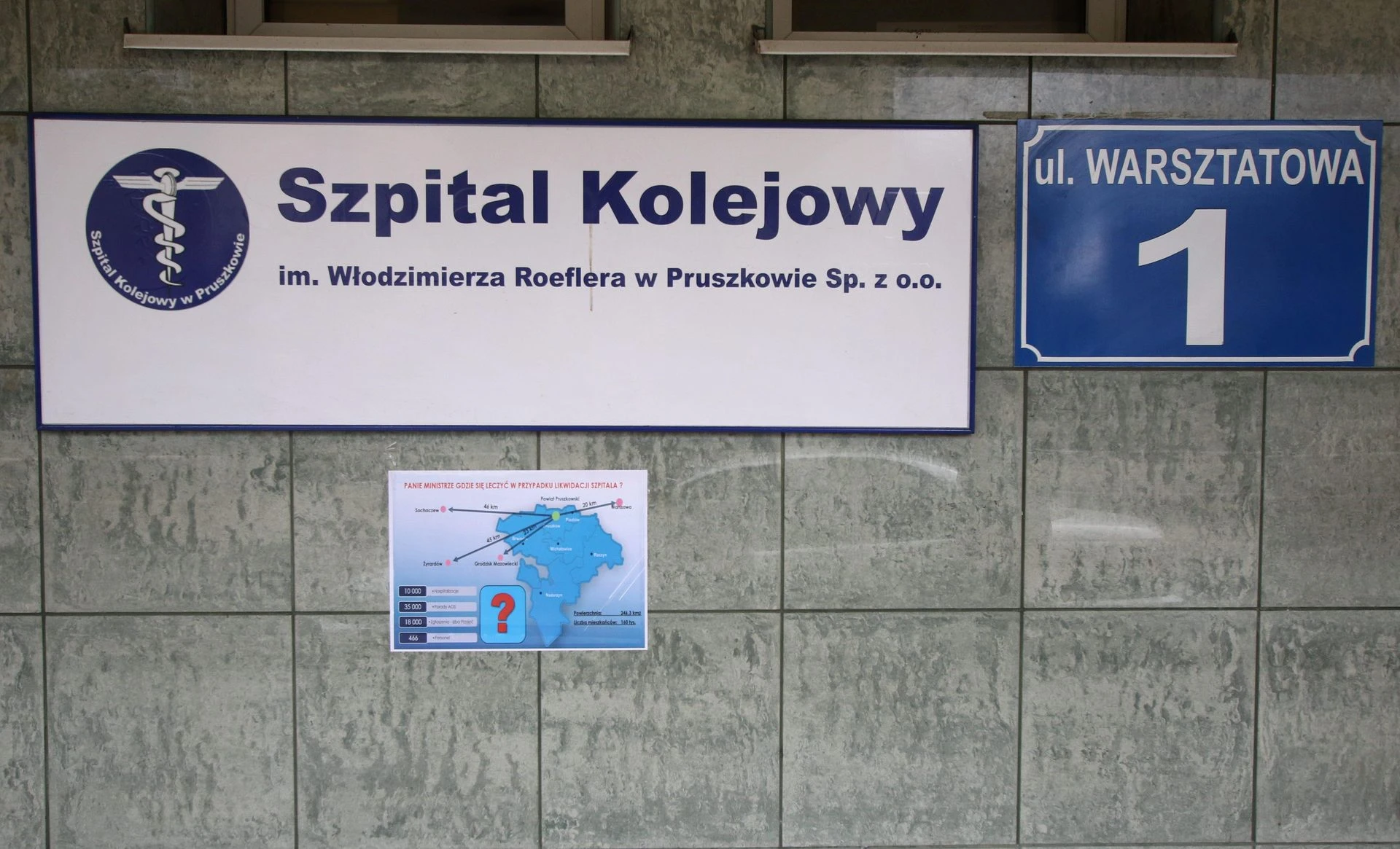 SZOK Brutalny atak na pielęgniarkę w Pruszkowie. Pacjent okładał ją pięściami