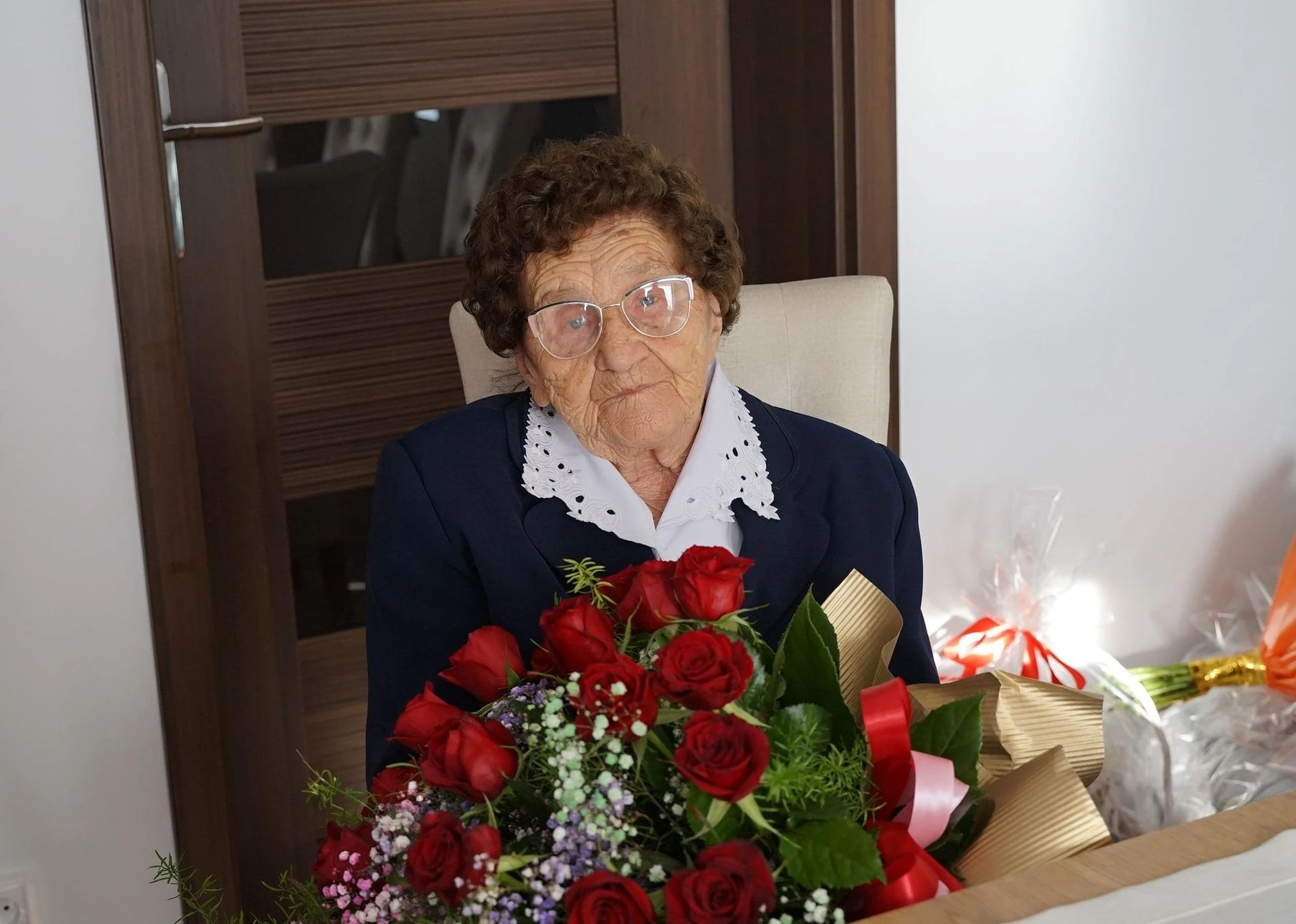 piękna uroczystość Niezwykły jubileusz pani Janiny z Różanki. Skończyła 100 lat! Goście życzyli co najm…