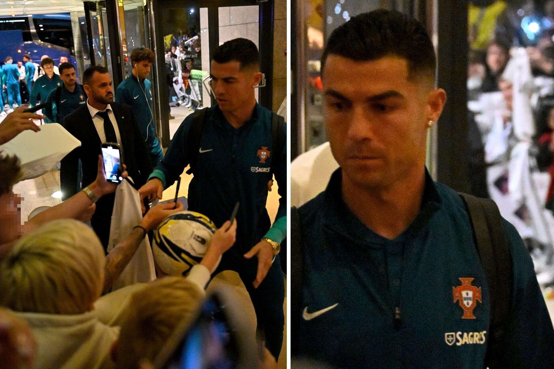 Co za sceny! Ronaldo i koledzy w Warszawie! Obszerna galeria zdjęć Portugalczyków przed meczem z …