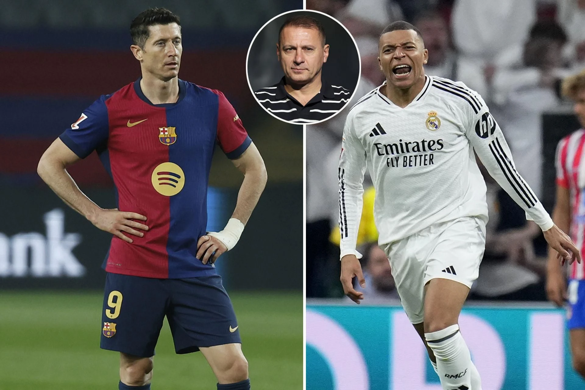 Barcelona - Real Piotr Świerczewski dla 