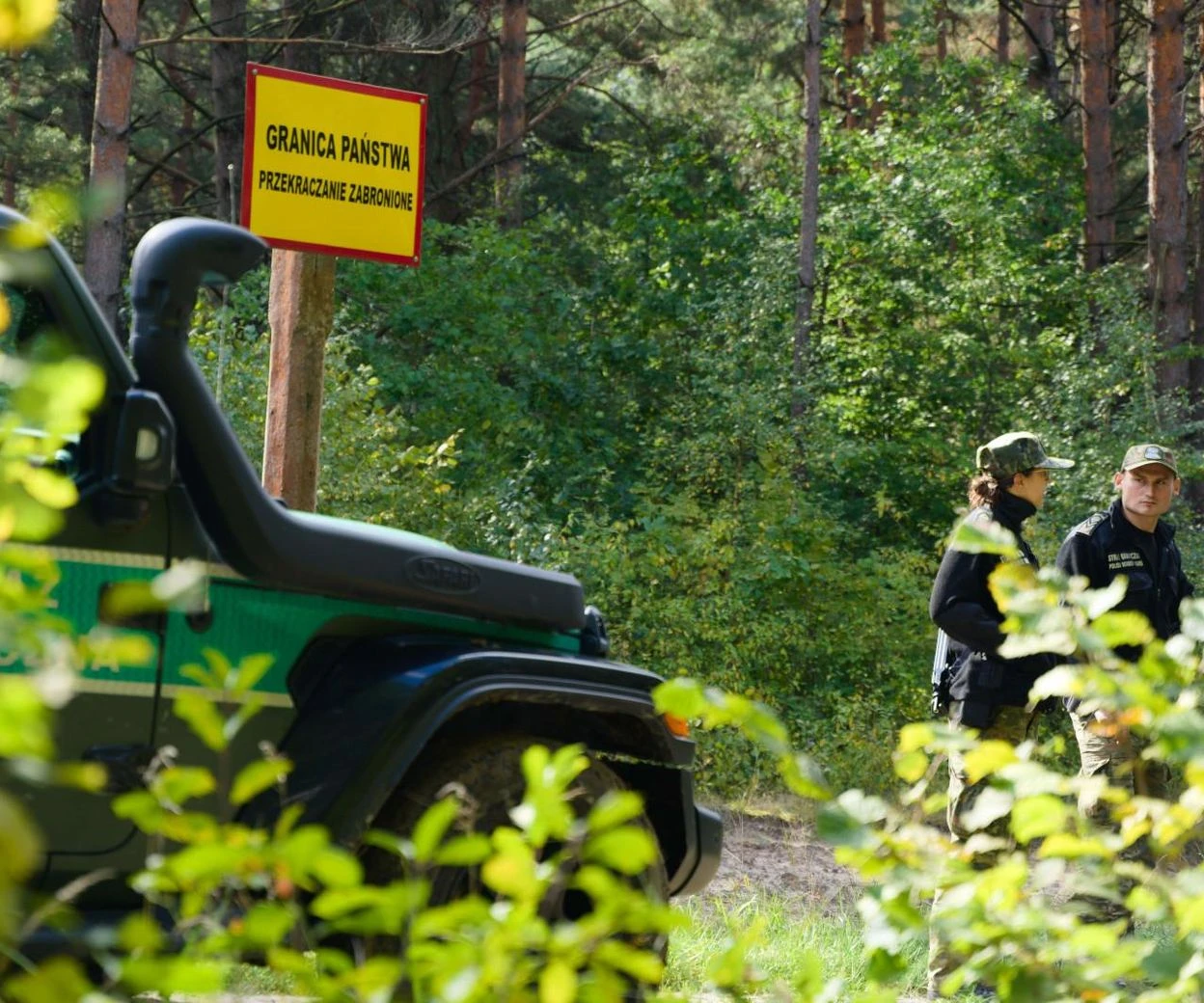 Utrudnienia Droga do granicy państwa zamknięta. Boją się transmisji wirusa