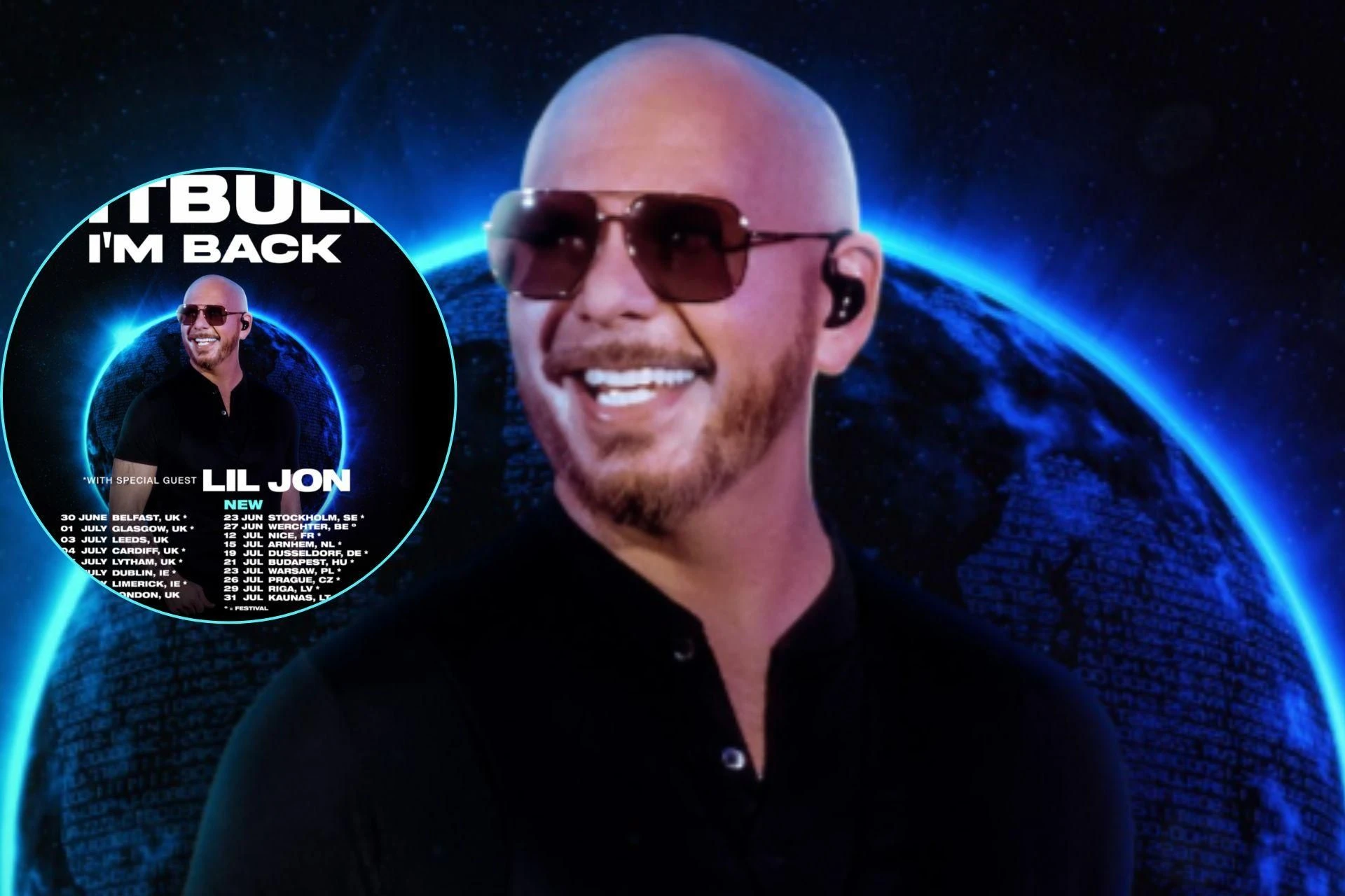Imponująca lista Pitbull ogłosił powrót! Trasa „I’m Back!” rozpali Europę – znamy daty i miasta