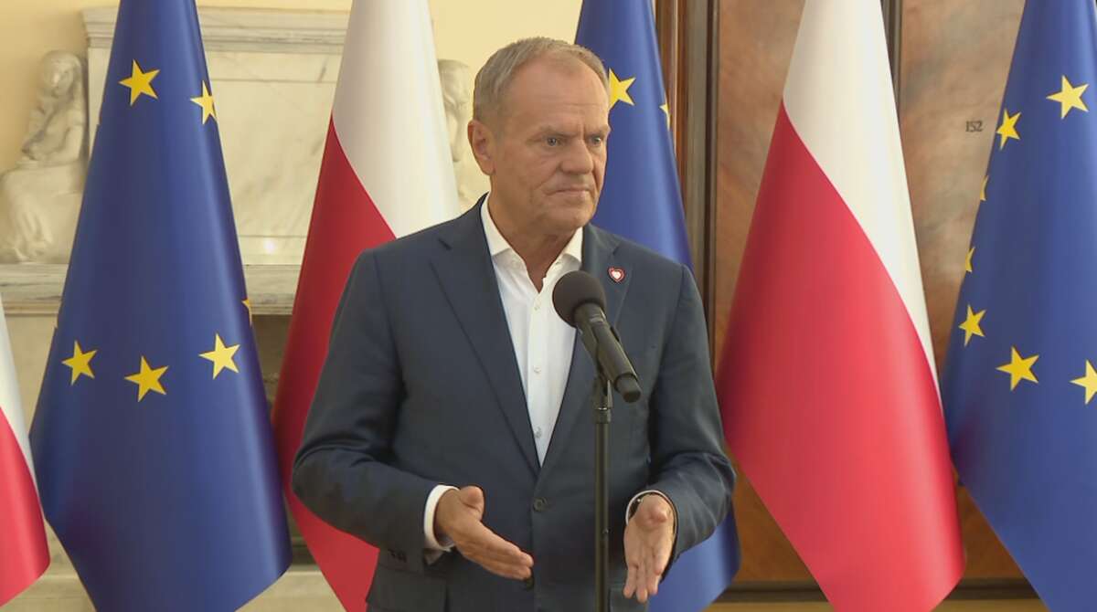 Donald Tusk reaguje na słowa prezydenta. 