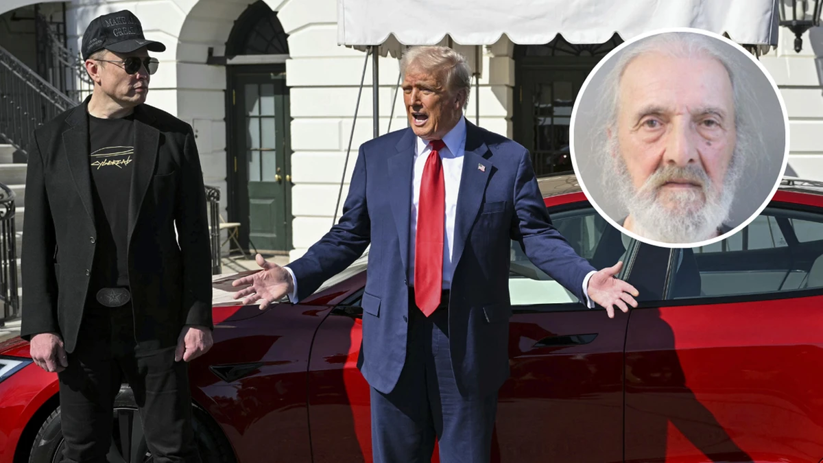 Starszy mężczyzna zdenerwował się na Trumpa i Muska. Szkody na dziesiątki tysięcy dolarów