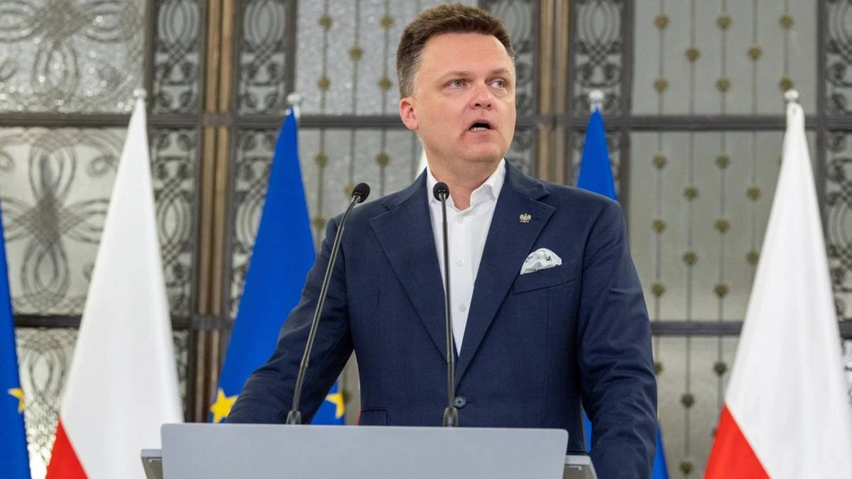 Konferencja prasowa marszałka Sejmu [OGLĄDAJ]