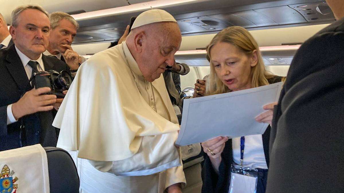 Papież poruszony gestem Polki. Dostał wyjątkową fotografię