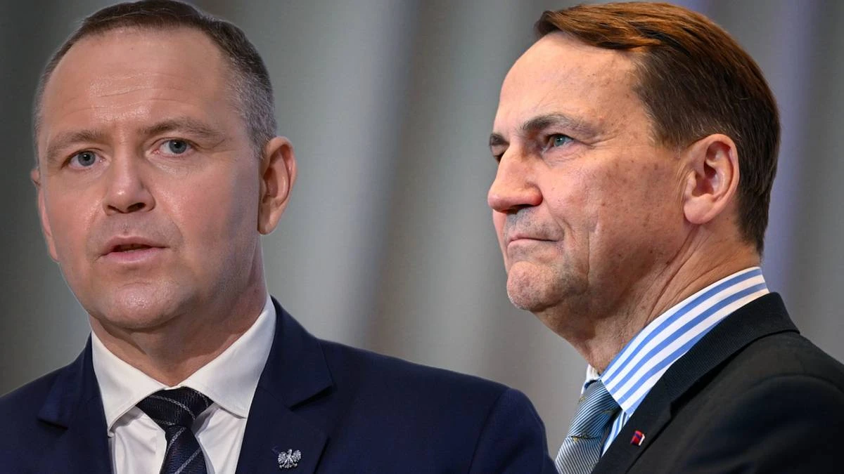 Sikorski uderza w Nawrockiego. 
