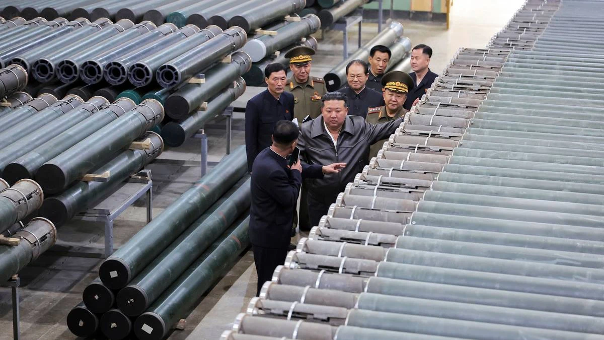Korea Północna wysłała miliony pocisków do Rosji. Alarmujący raport