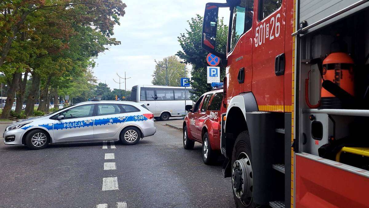 Ewakuacja w polskim kurorcie. W akcji policja i straż pożarna