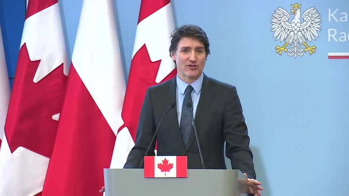 Justin Trudeau zaliczył wpadkę w Polsce. Reakcja Rosji