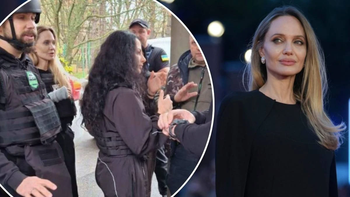 Konwój z hollywoodzką aktorką zatrzymany w Ukrainie. 