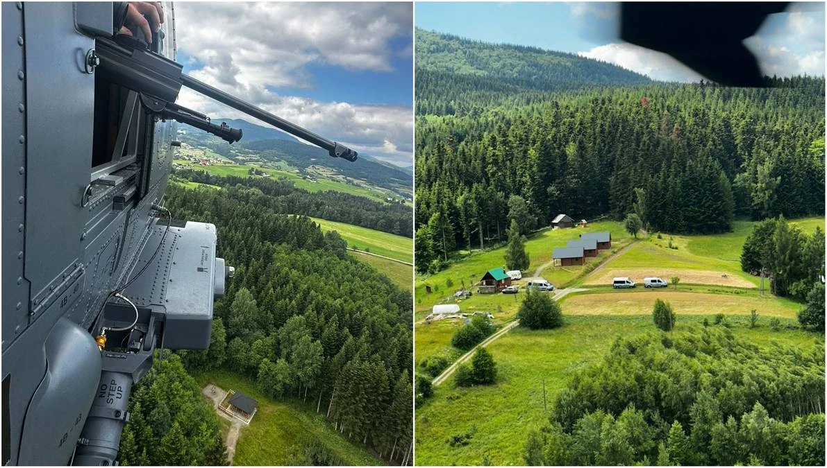 Pół tysiąca policjantów, dwa śmigłowce, rój dronów. Ujawniają kulisy wielkiej obławy