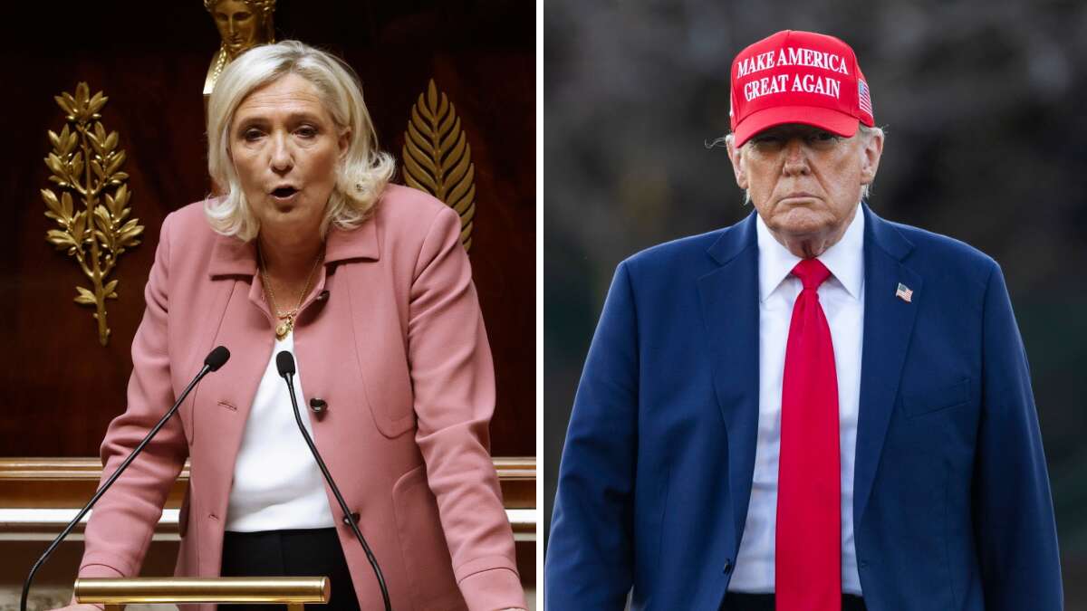 Zaskakujące słowa Marine Le Pen. Skrytykowała Donalda Trumpa