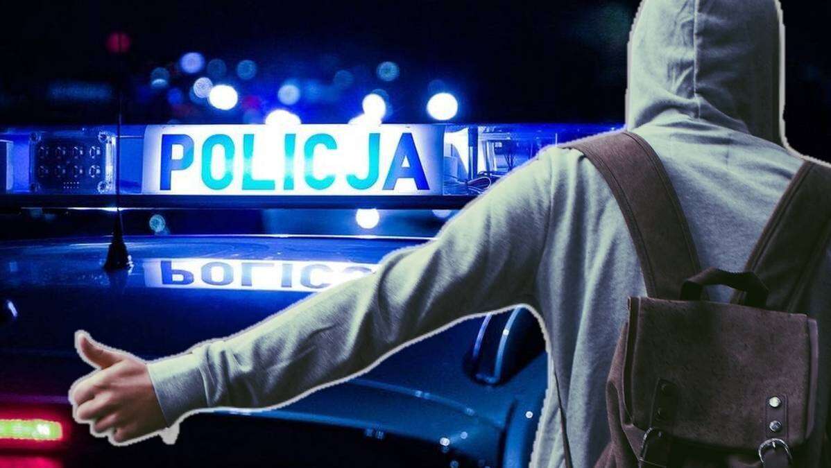 Potraktował policję jak taksówkę. Teraz za to odpowie