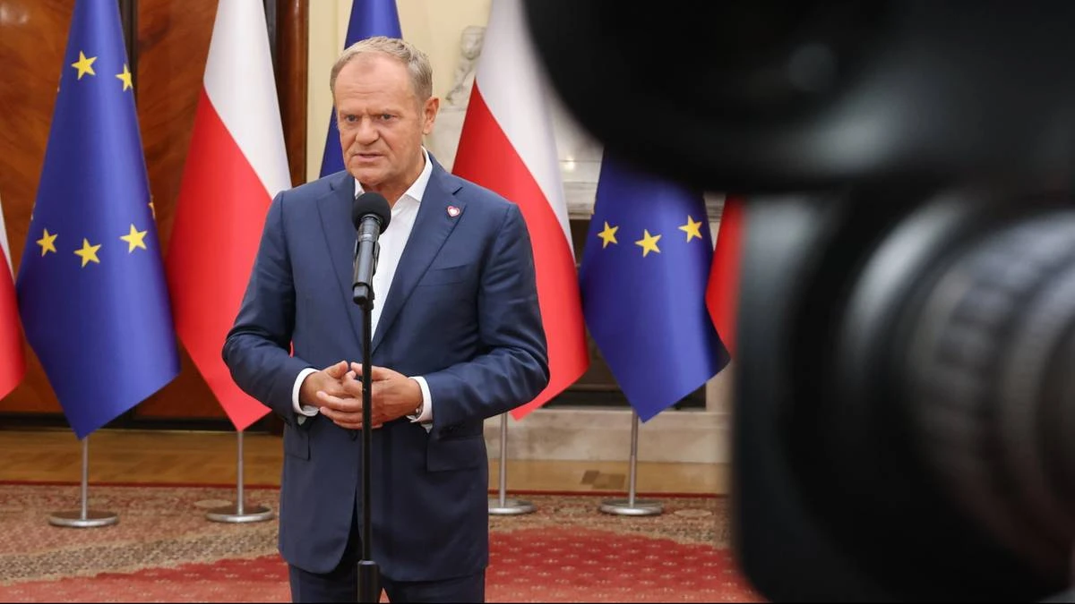 Tusk reaguje na słowa Trumpa. 