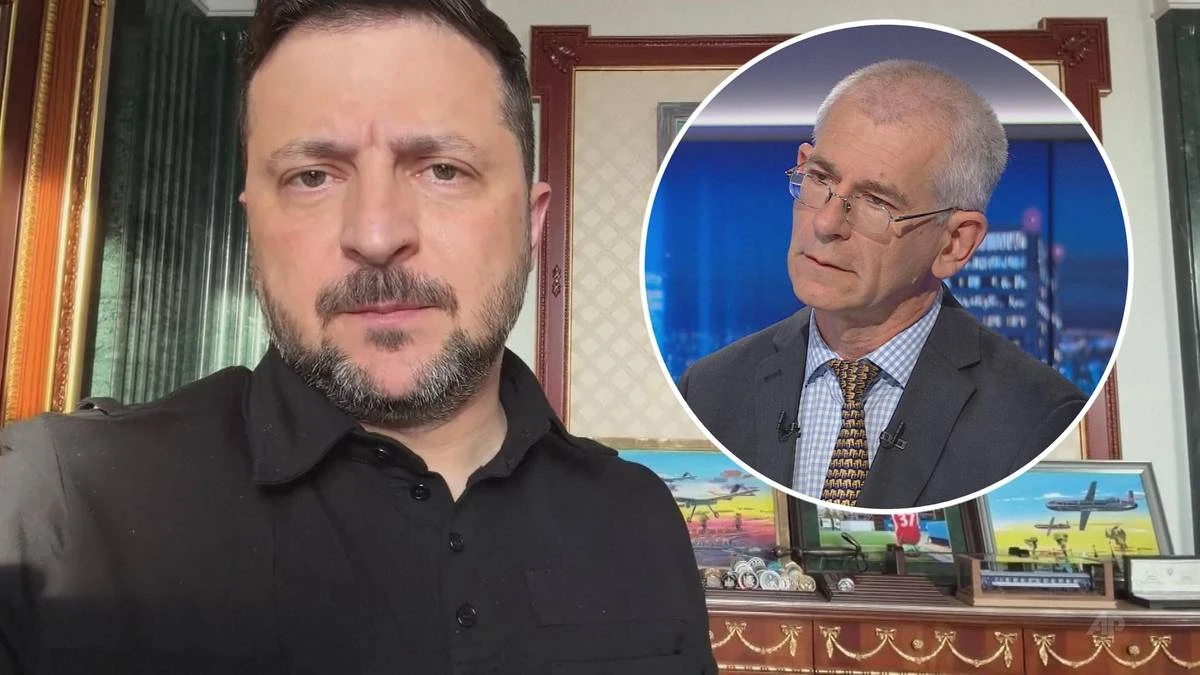 Jest przeciwny odebraniu Zełenskiemu orderu. Historyk wyjaśnia