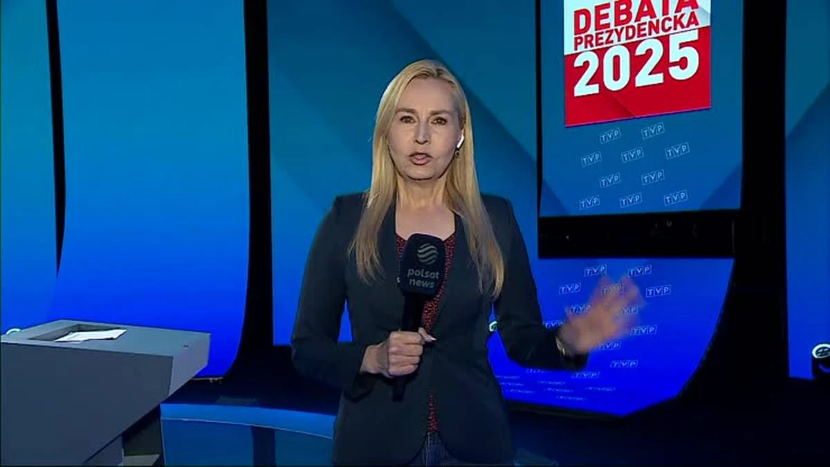 Jak wygląda studio przed debatą prezydencką? 