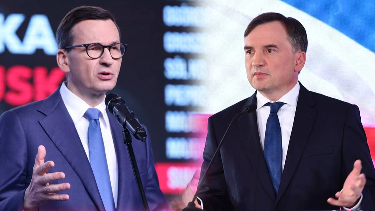 Konflikt Ziobro-Morawiecki. Wiceprezes PiS: Bliżej mi do Zbigniewa