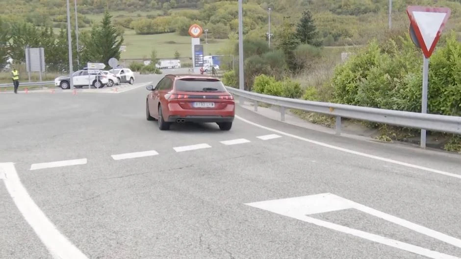 Controles en Navarra en el primer día de cierre perimetral de la comunidad