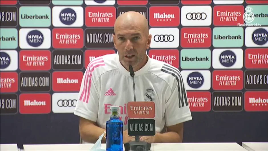 Zidane descarta la llegada de más jugadores a la plantilla