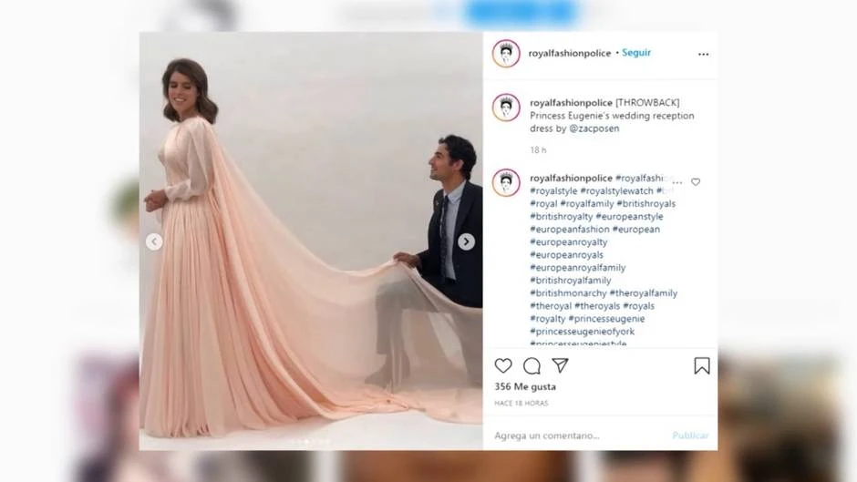 ¡Nuevas fotos inéditas de la fiesta de boda de Eugenia de York!