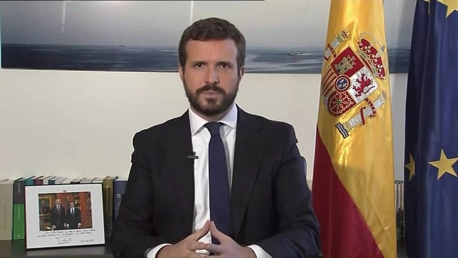 Casado afirma que el PP llevará la reprobación de Pablo Iglesias al Congreso por 