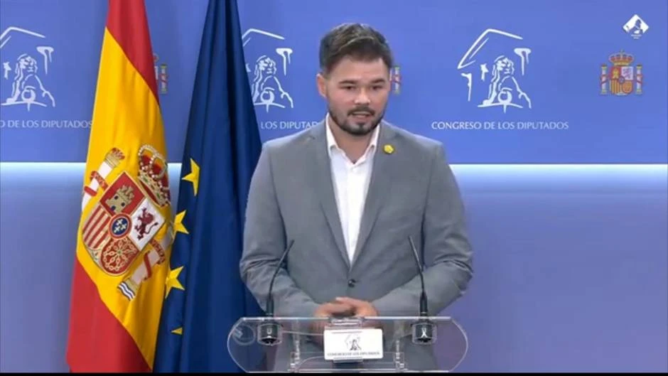 Rufián dice que el PP usa la pandemia como 
