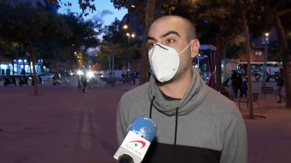Segunda noche de toque de queda en Cataluña