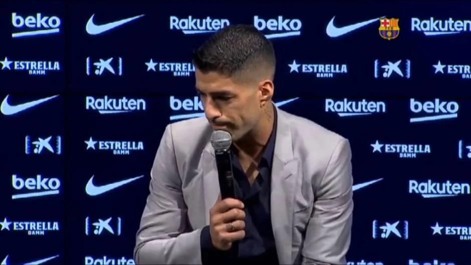 Luis Suárez se despide entre lágrimas del Barça: «Esté donde esté, van a tener un culé más»