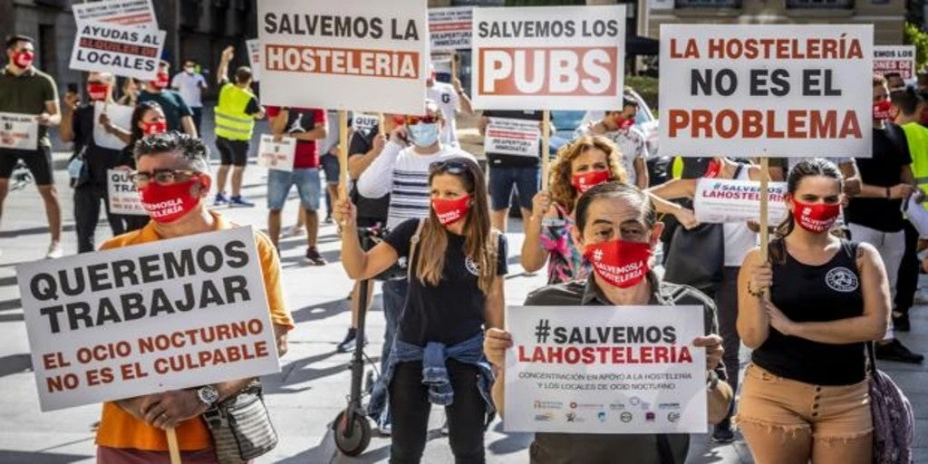 El ocio nocturno se encerrará en sus locales este miércoles para reclamar la ampliación de los ERTE 